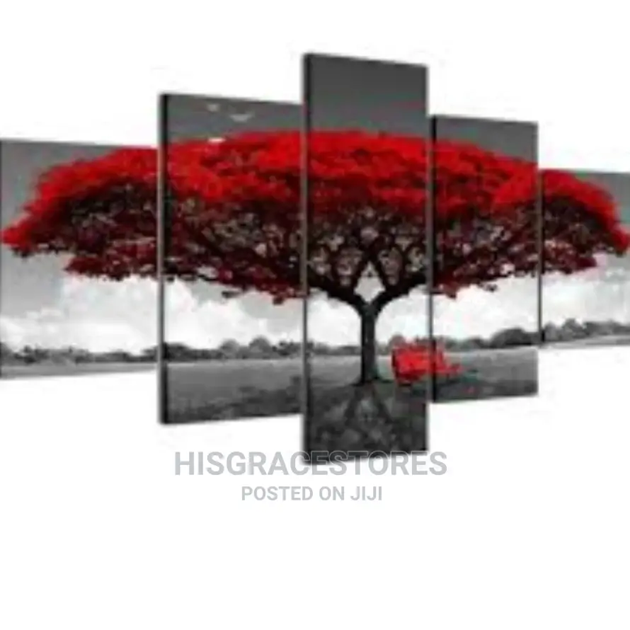 Tree Design Wall Canvas Frame