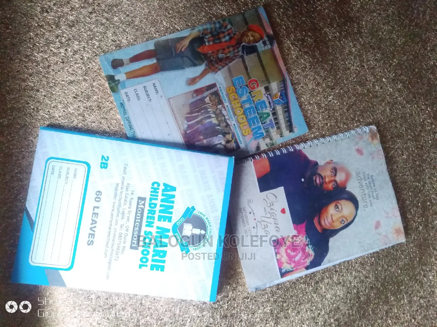 Exercise Books for School or Party Campaign or Candidates .