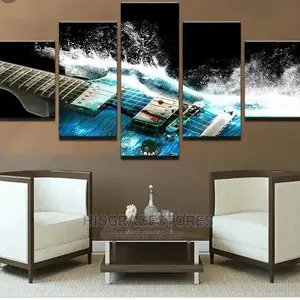 Music Design Decorative Wall Canvas Frame