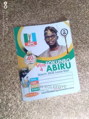 Exercise Books for School or Party Campaign or Candidates .