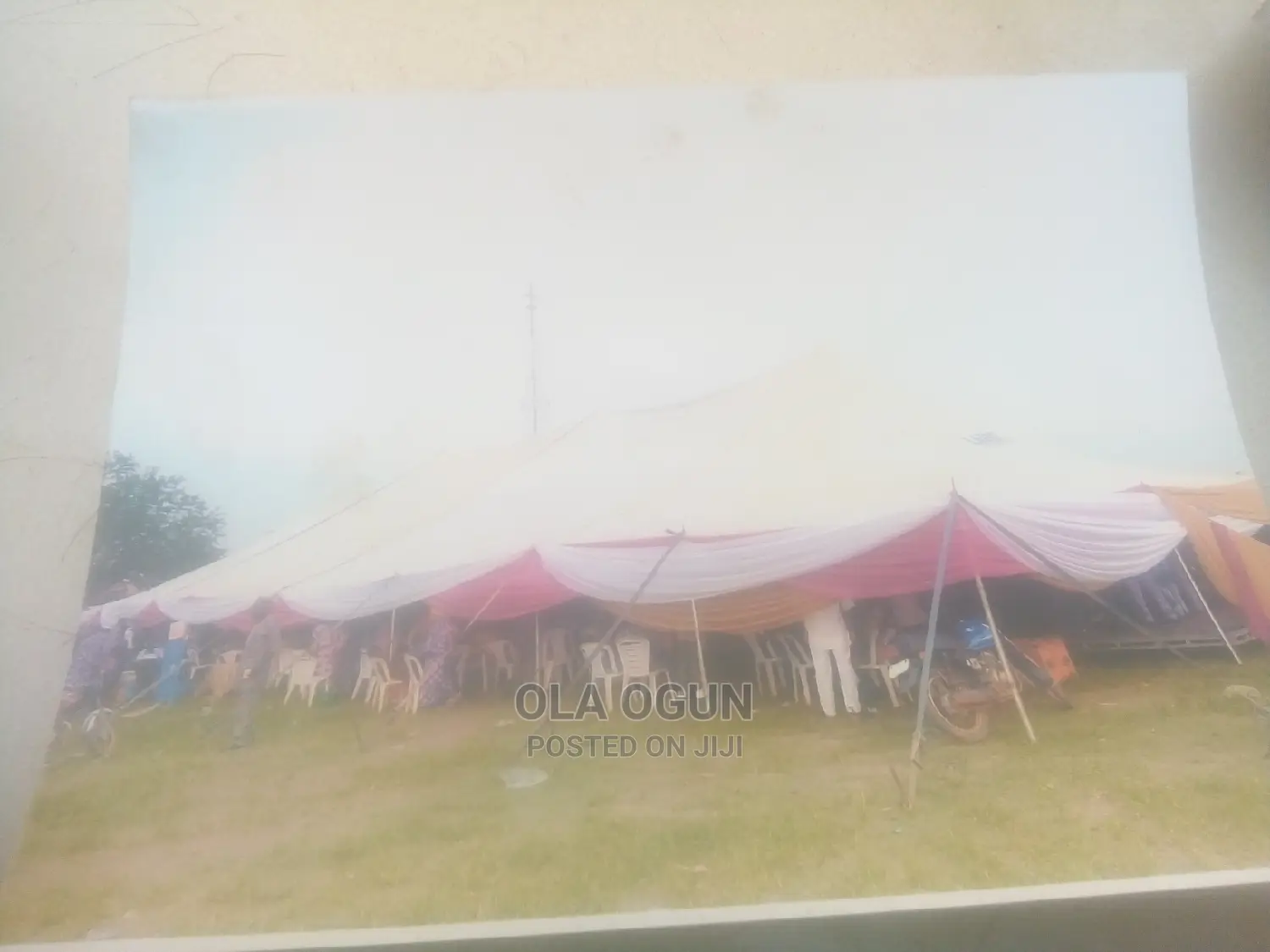 Canopy and Chairs for Party