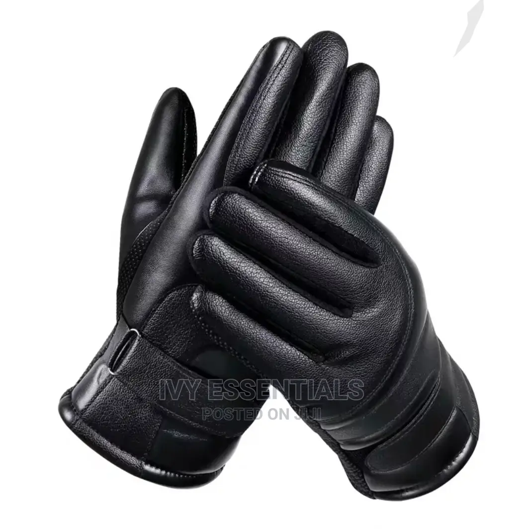 Touchscreen Leather Protective Gloves