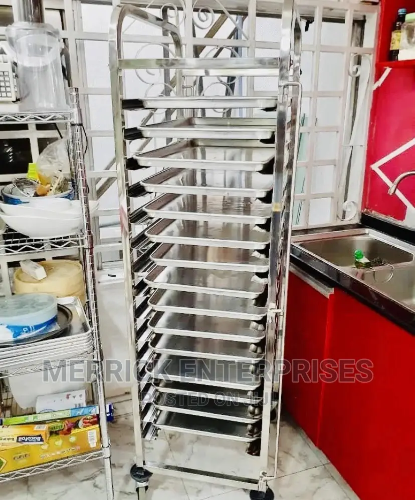 Bread Trolley With Tires