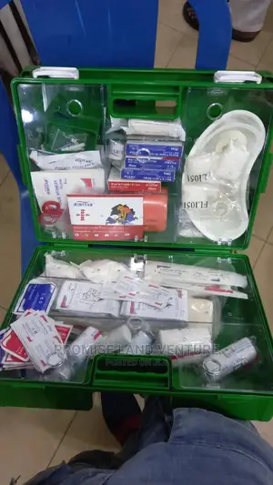 Kitted First Aid Box Plastic