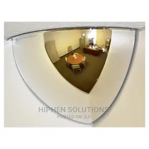 Quarter Dome Mirror 18 Inch Convex Safety/Security Mirror