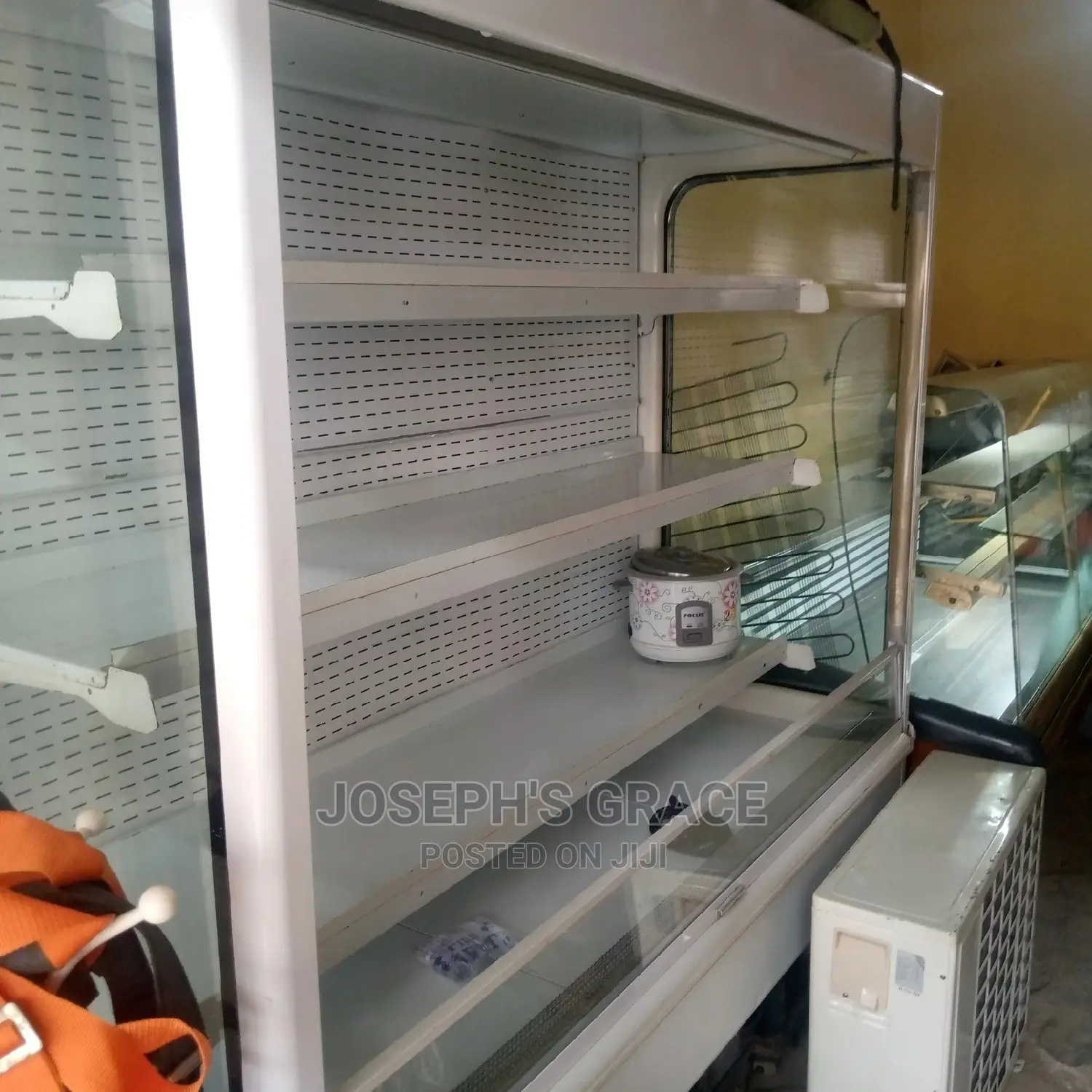 Supermarket Fruit And Vegetable Display Chiller.