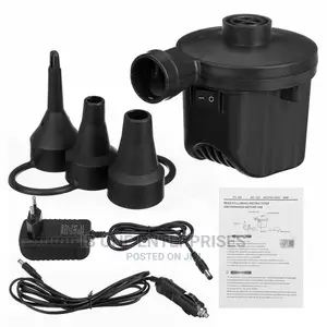 Portable Electric Air Pump for Swimming Ring Inflatables