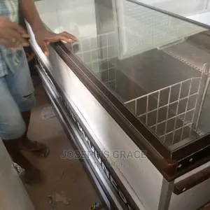 Industrial Open Display Freezer.