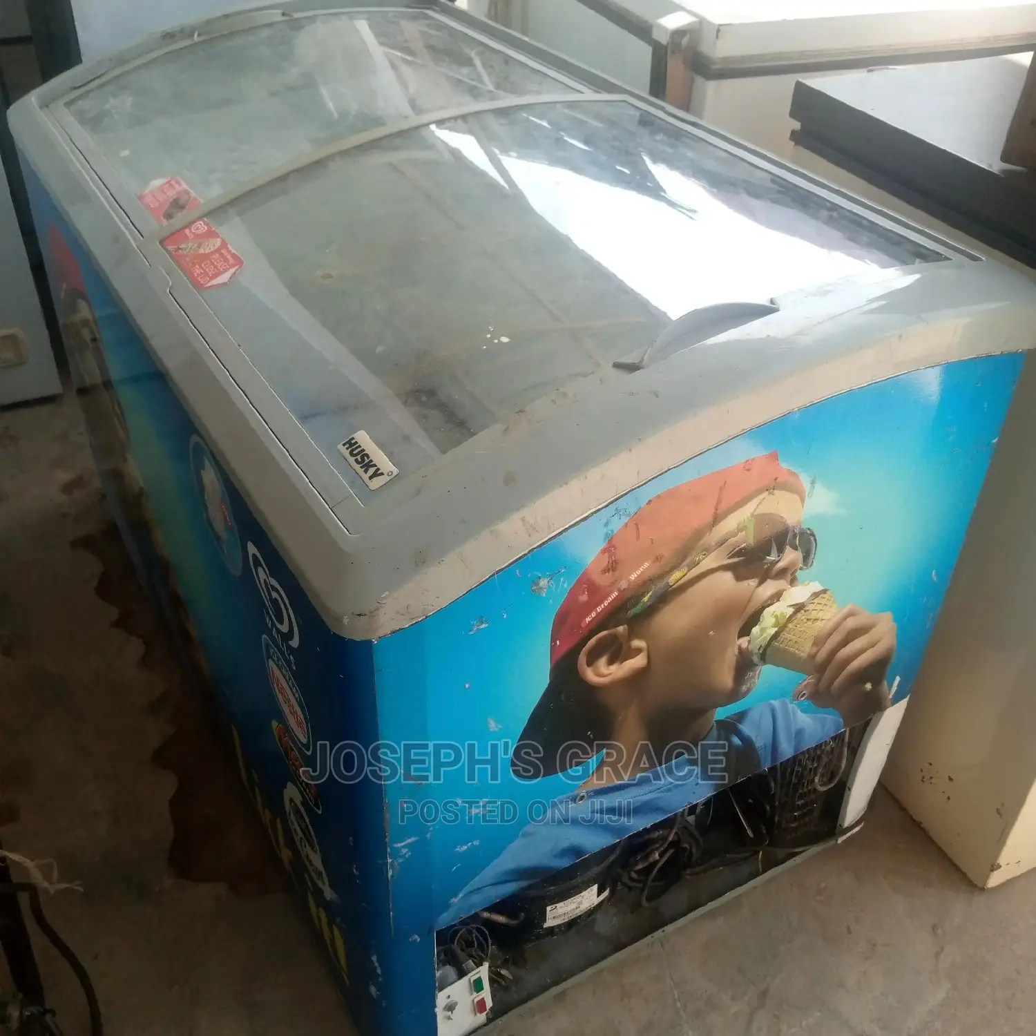 Industrial Ice Cream Freezer.