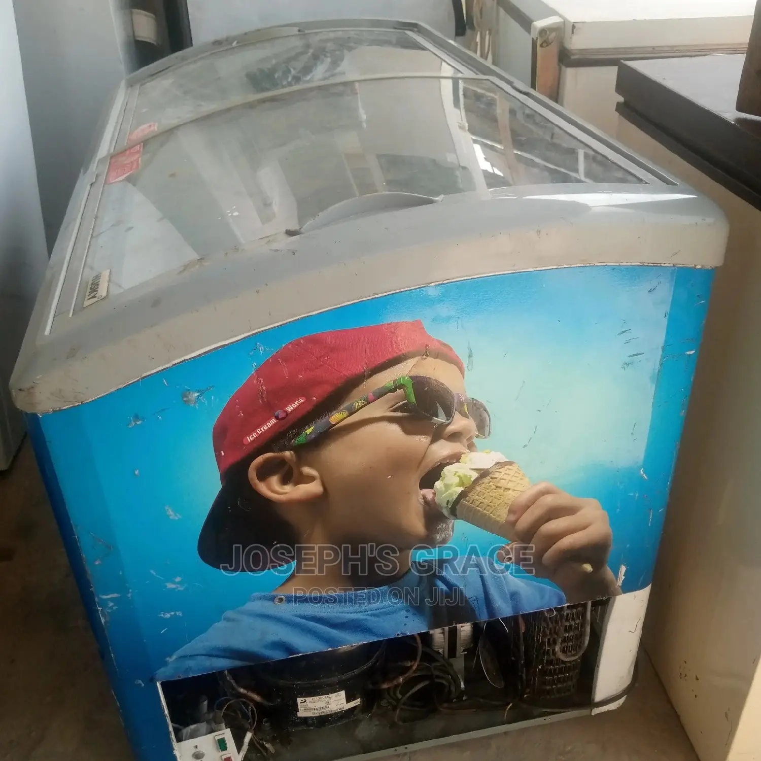 Industrial Ice Cream Freezer.