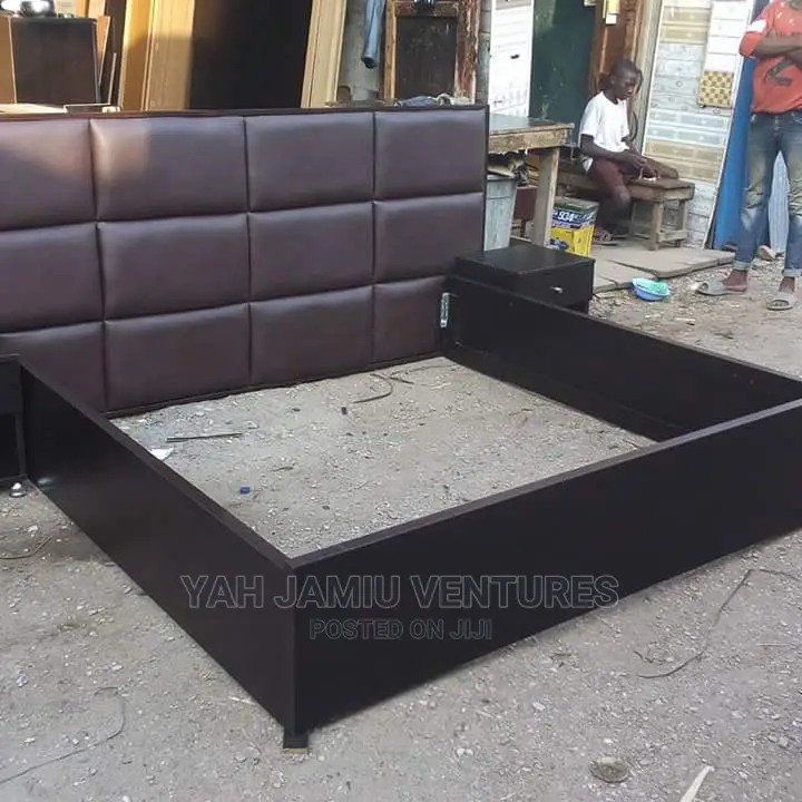 Quality Leather Bed Frame.