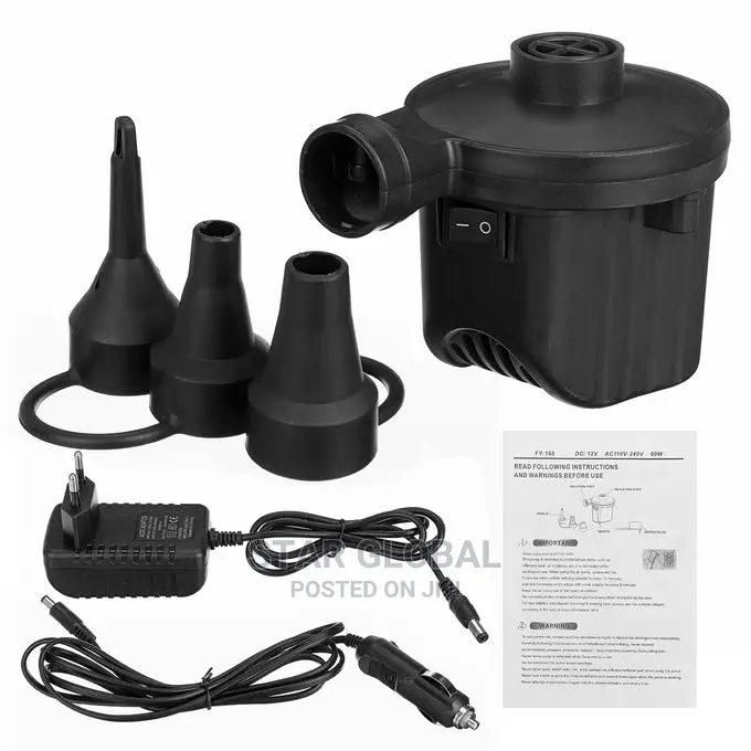 Inflatable Electric Air Mattress Camping Pump