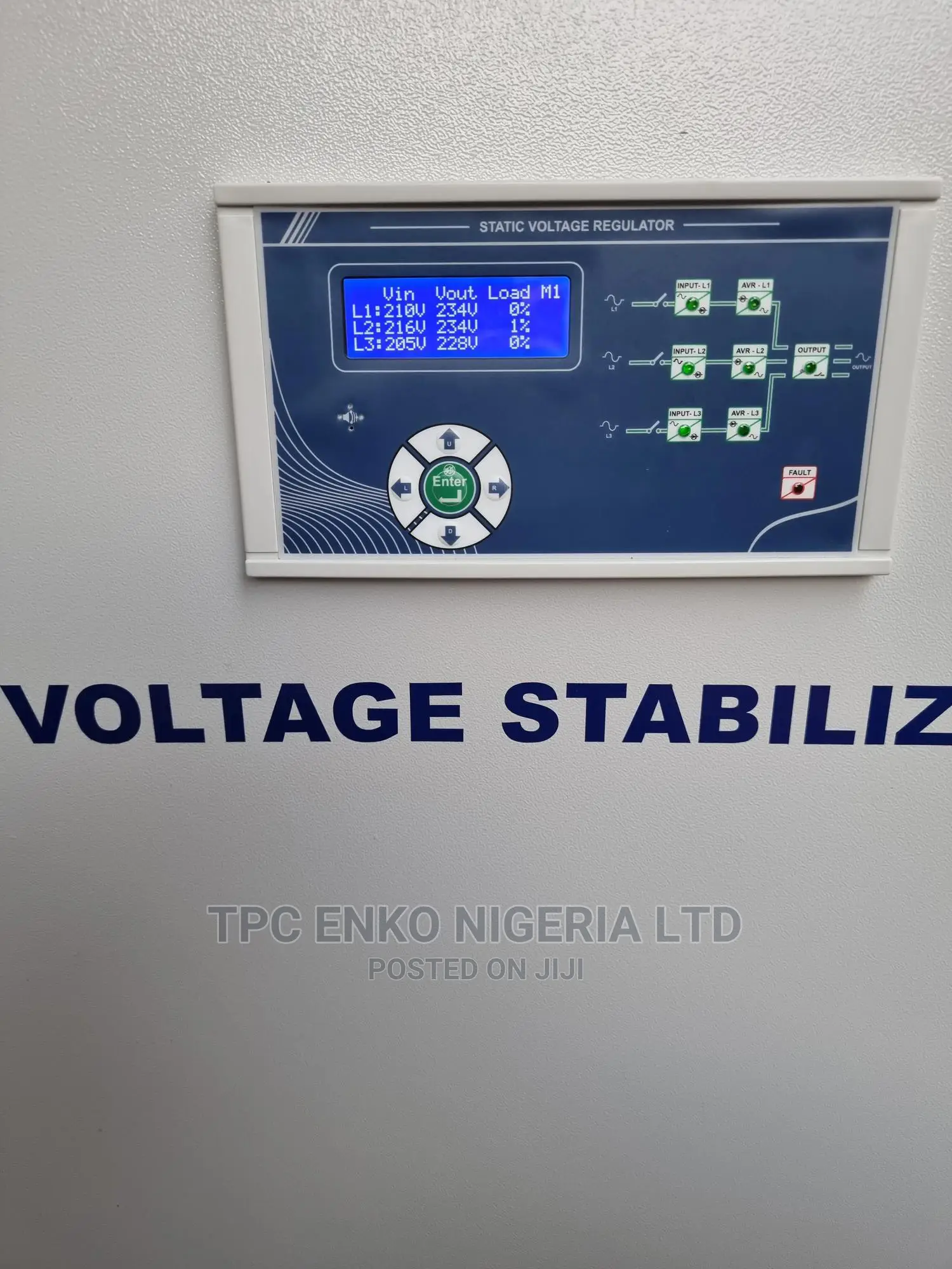 Static Voltage Stabiliser Svr 500kva