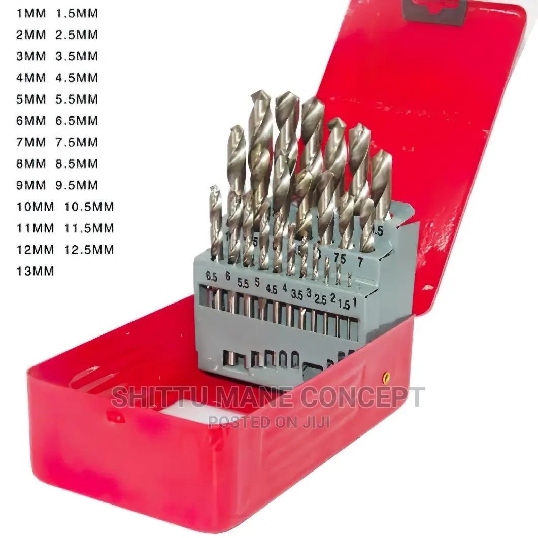 HSS Twist Drill Bits Set 1mm -13mm