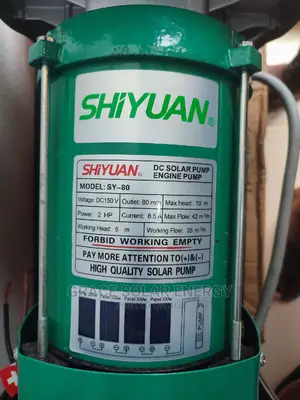 Shiyuan 2HP 3inc Solar Pumping Machine