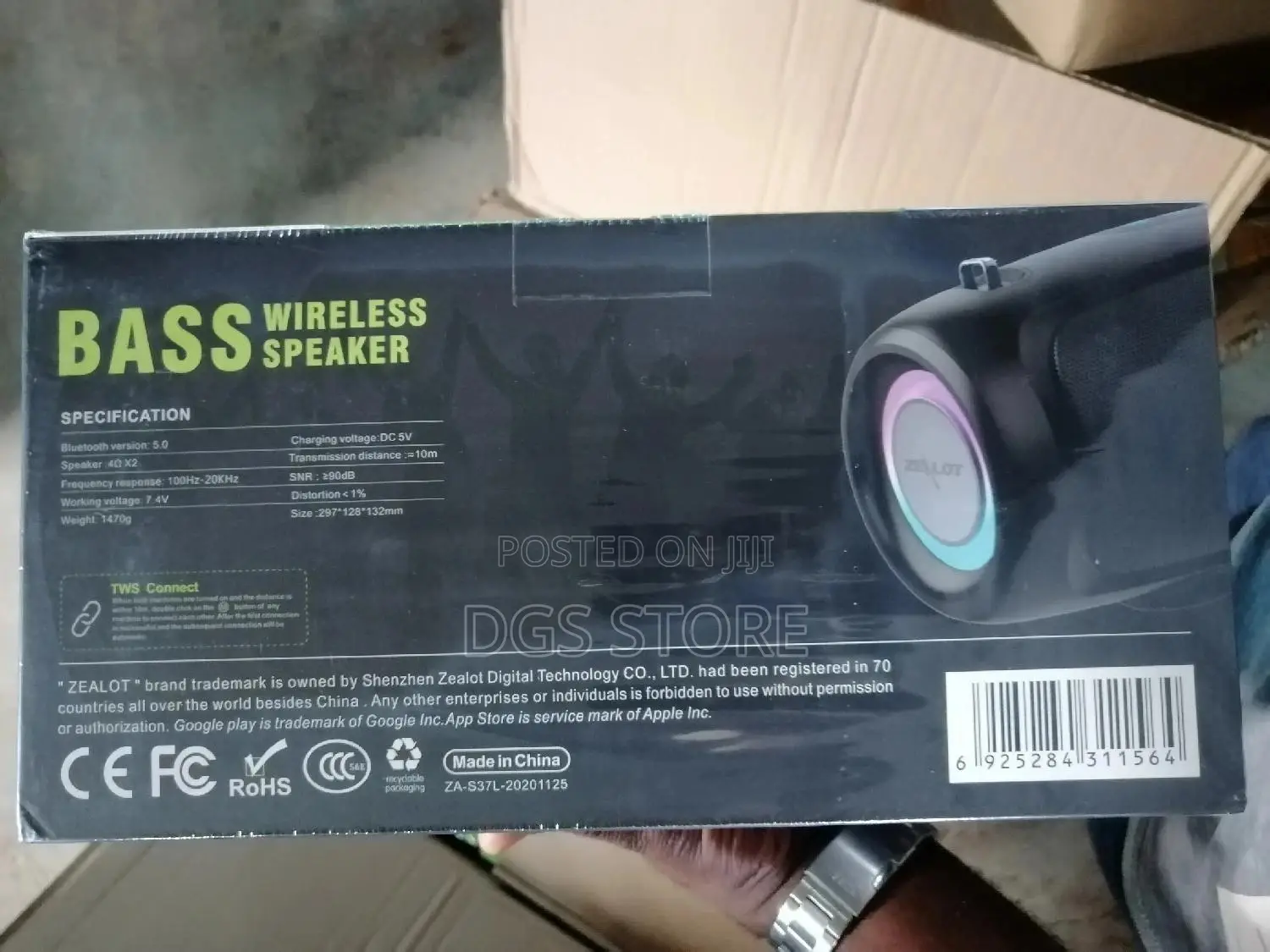 Zealot S37L Bluetooth Speaker