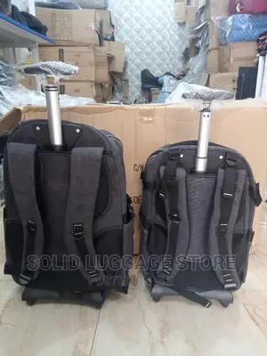 Aoking Khaki Trolley Backpack