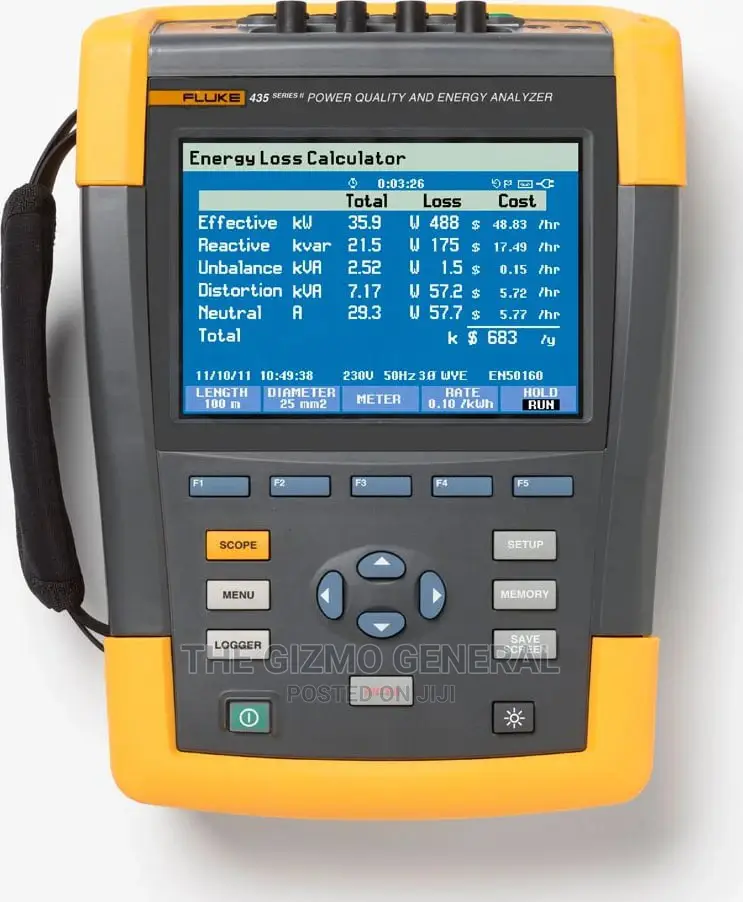 Fluke 435-Ii Power Quality and Energy Analyzer