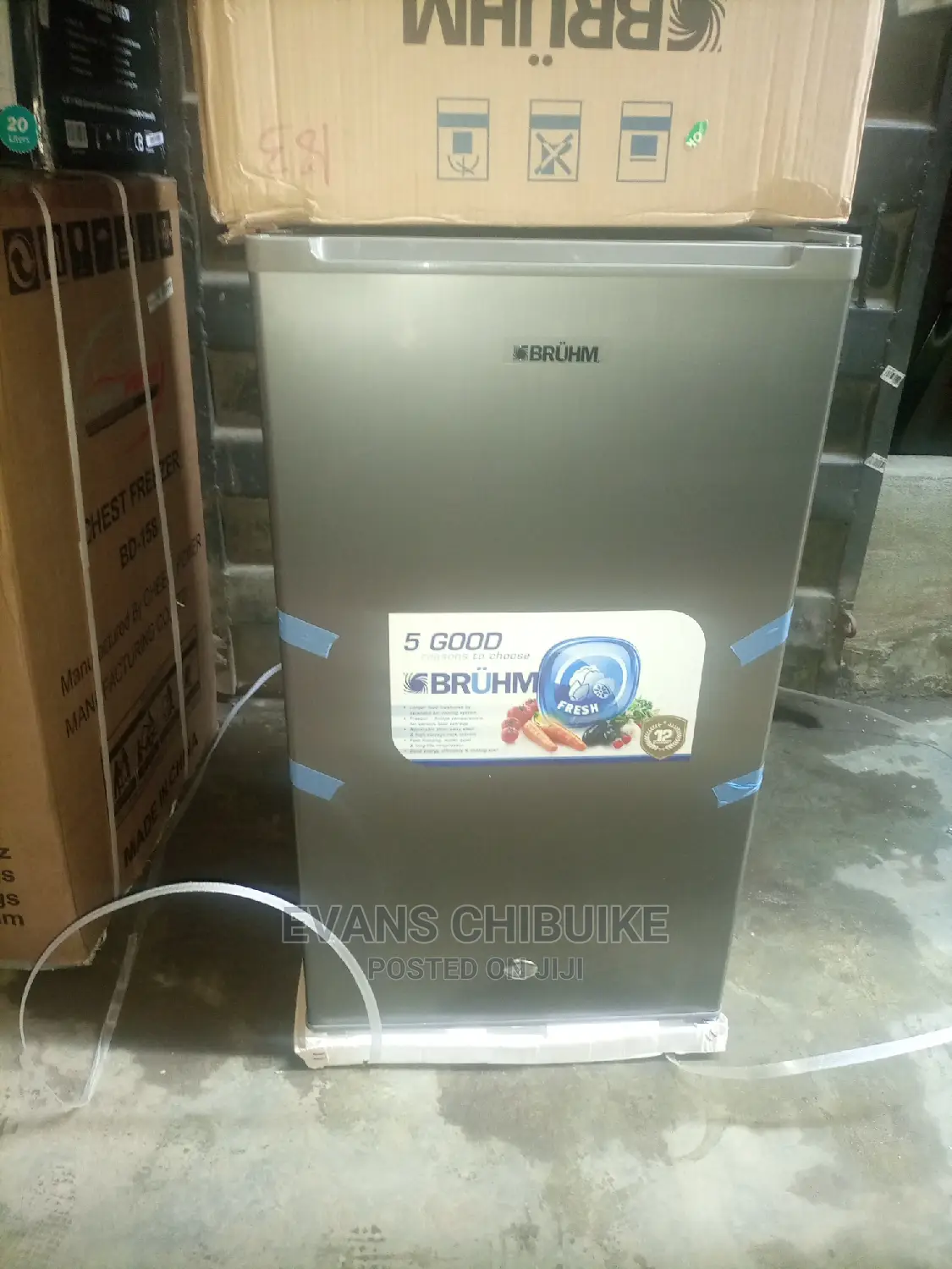 Brand New Bruhm Table Top Refrigerator