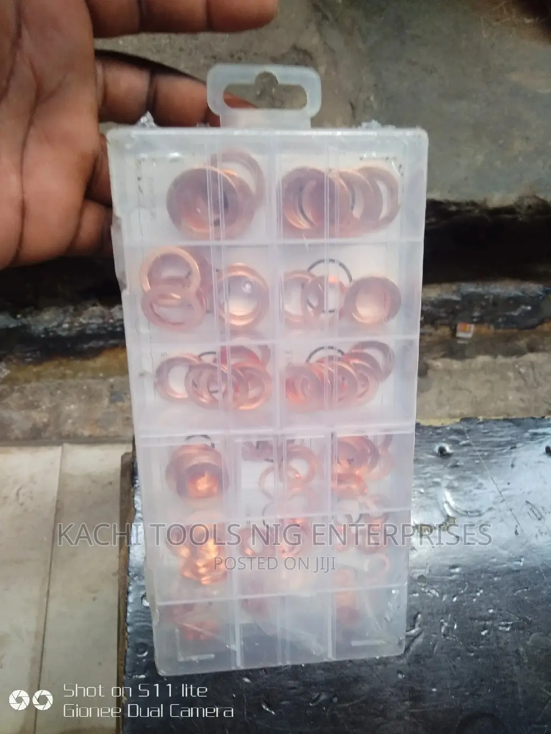 150pes ) Copper Washer Assortment
