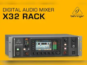 Behringer X32 Rack 40-input Channel, 25-bus, Digital Mixer