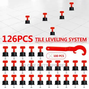 Reusable Tile Leveling System 126pcs Wall Floor Tools
