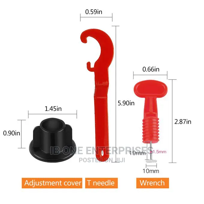Reusable Tile Leveling System 126pcs Wall Floor Tools
