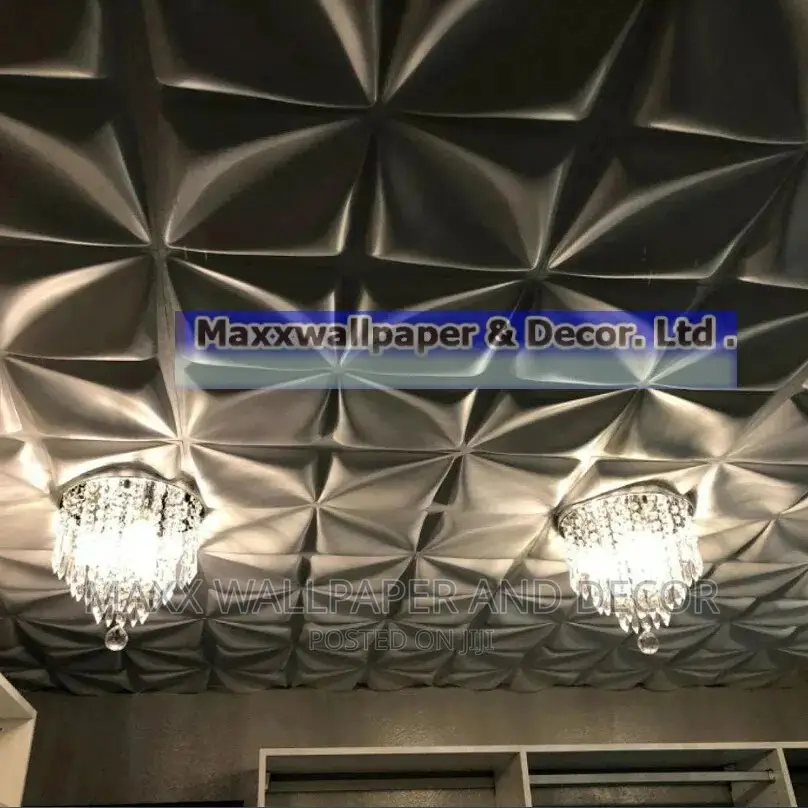 3D Wallpanels Can Be Painted Severally and Reusable Too