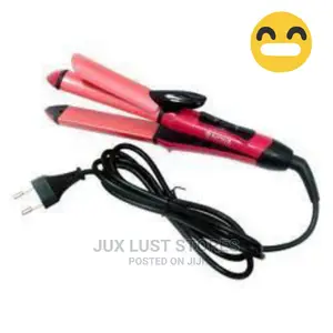 2 In 1 Hair Straightener And Curler