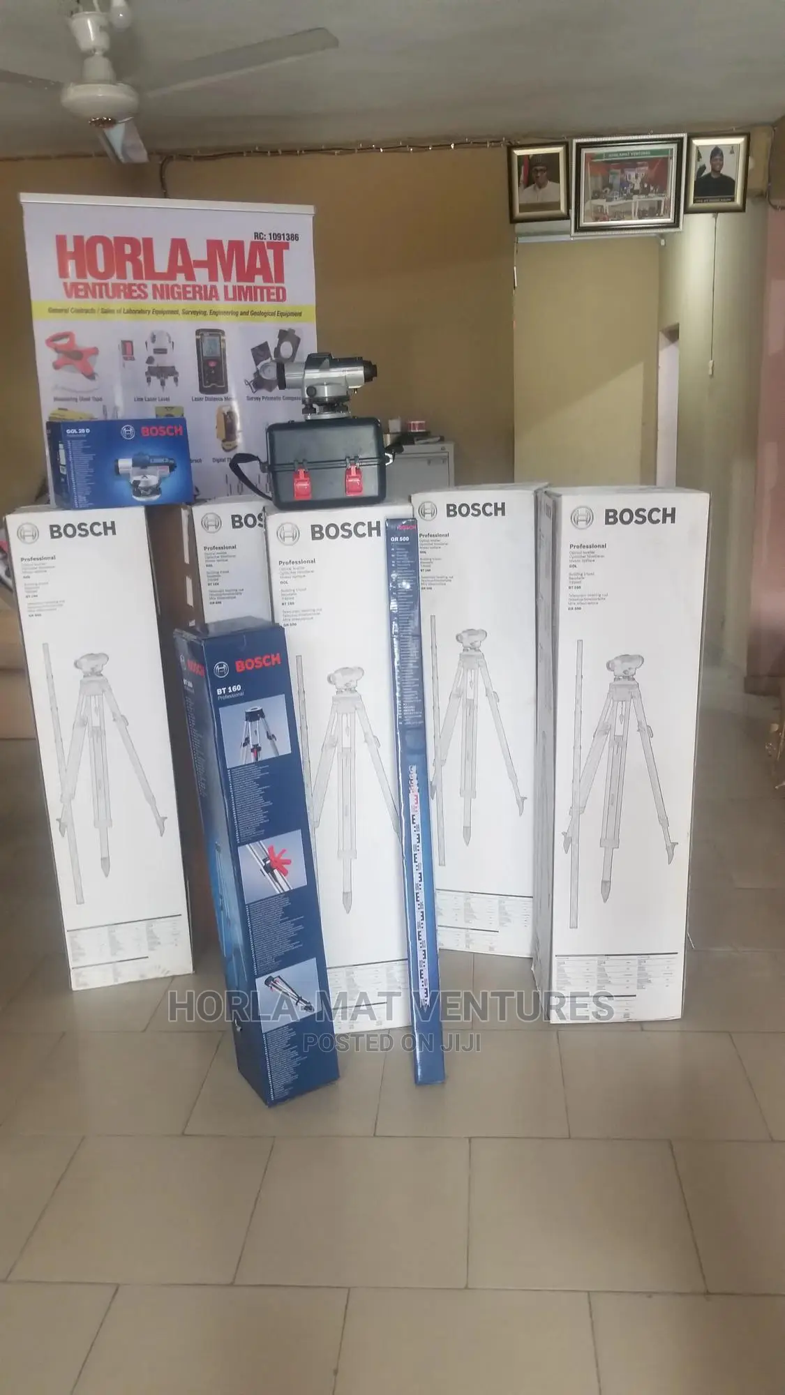 Bosch Automatic Levelling Instrument With Accessories (20d)