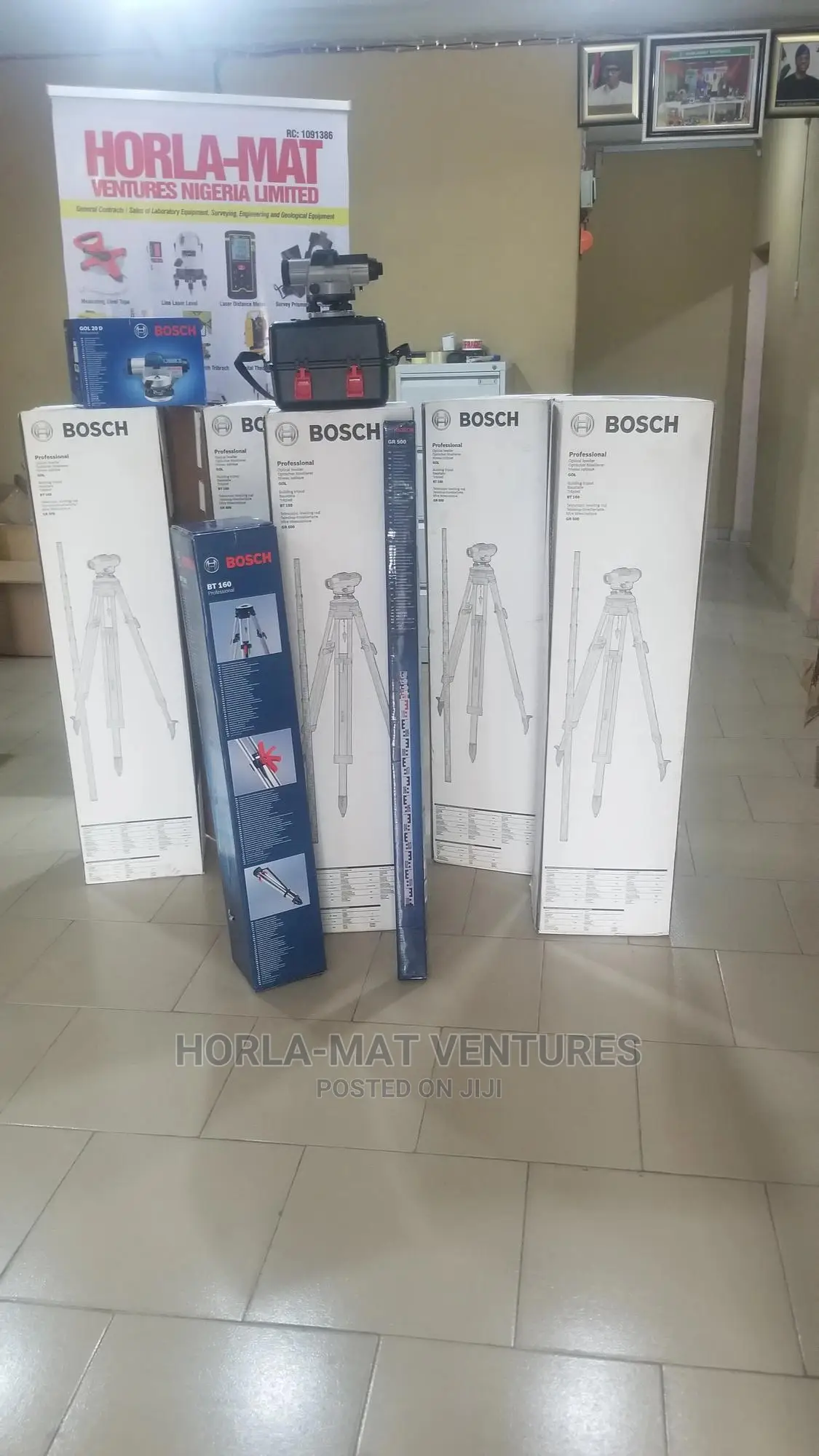 Bosch Automatic Levelling Instrument With Accessories (20d)