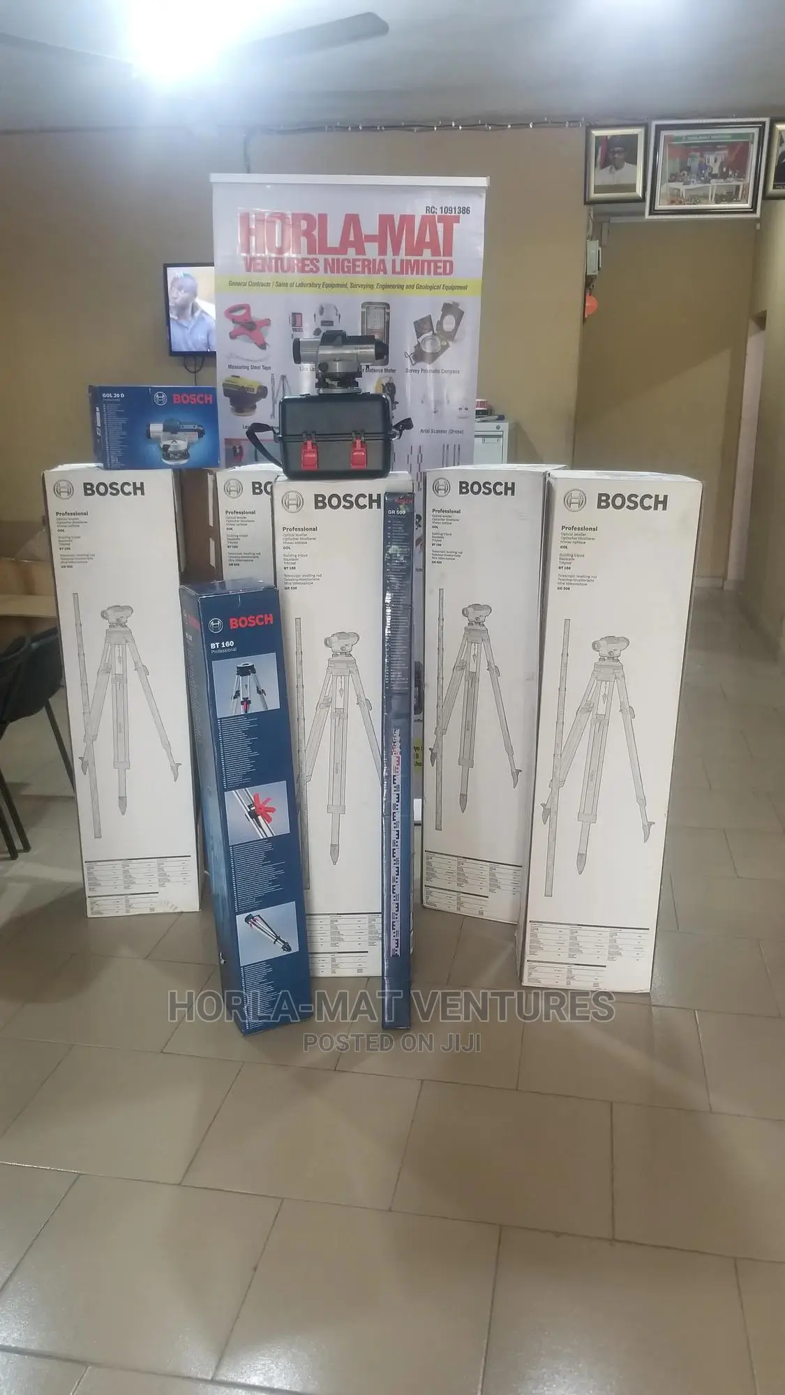 Bosch Automatic Levelling Instrument With Accessories (20d)