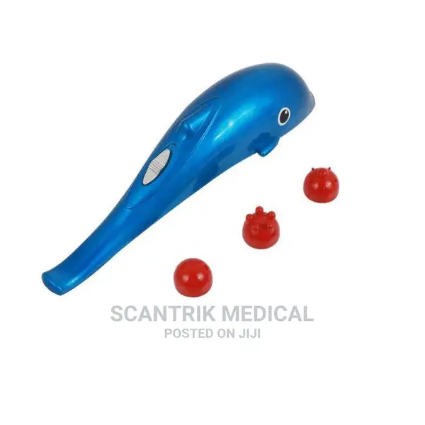 Dolphin Infrared Full Body Massager Hammer With 3 Attachment