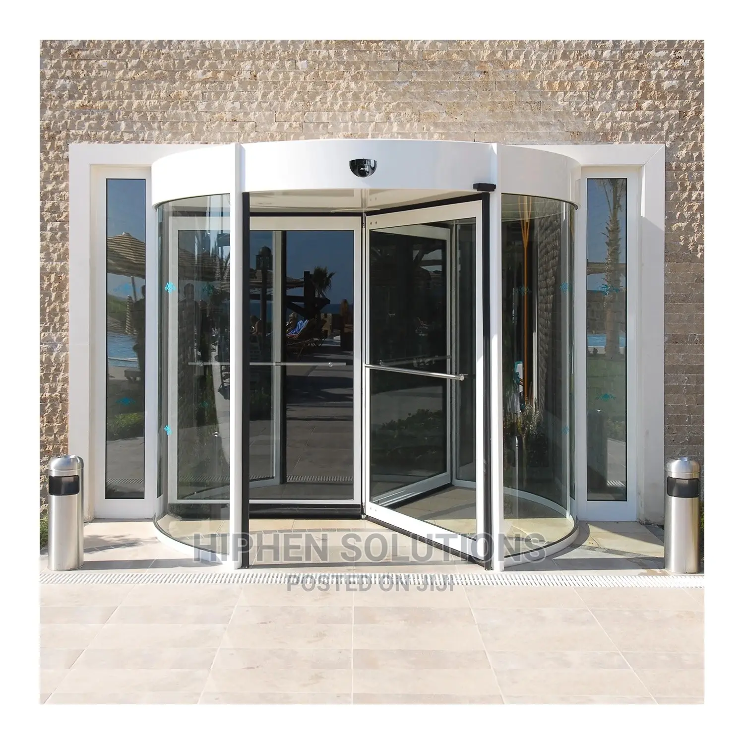 Automatic Glass Revolving Door