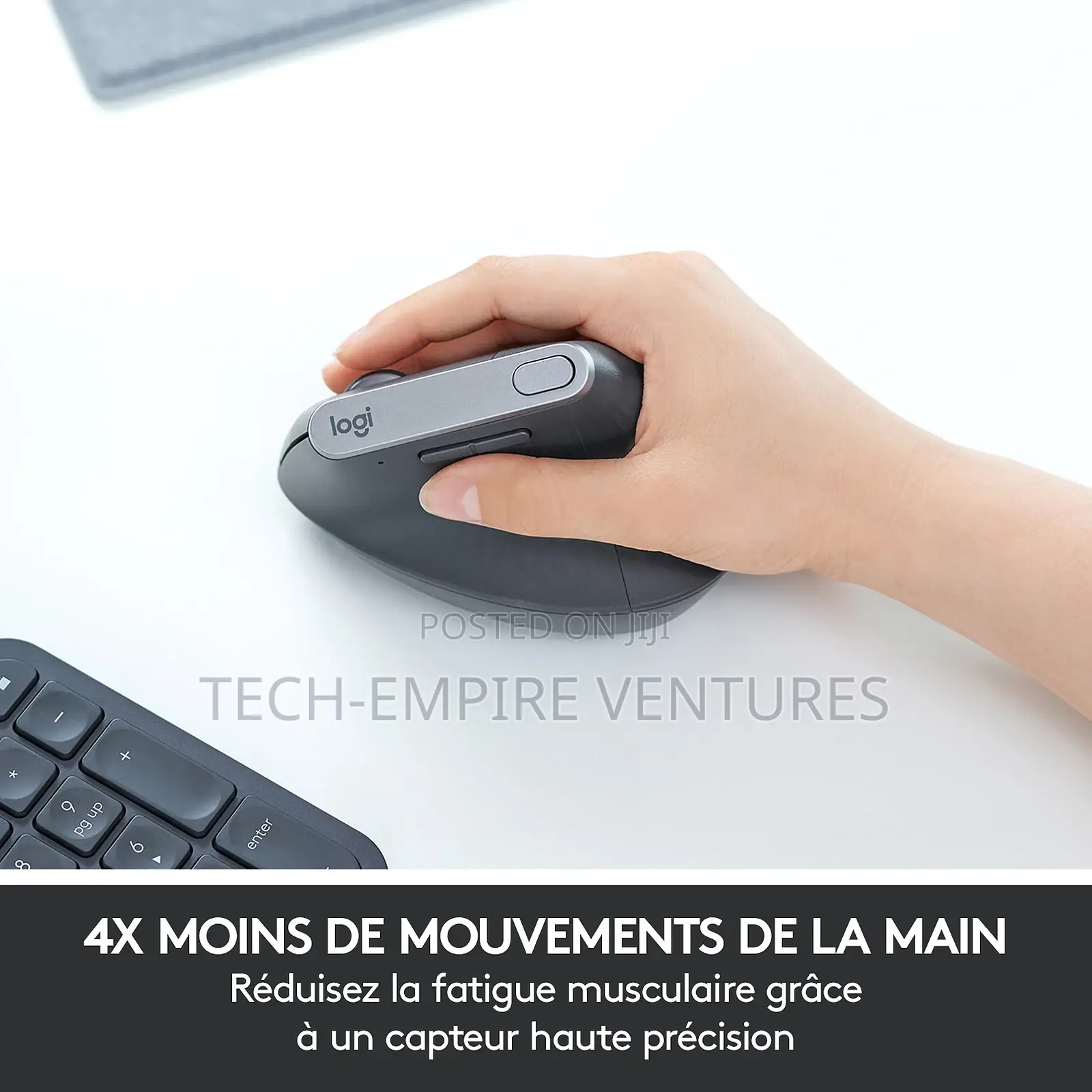 Logitech Mx Vertical Usb-C Ergonomic Wireless Mouse