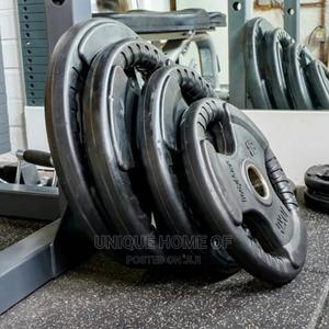 Black Olympic Weight Plates