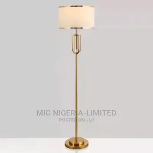 Luxury Floor Lamp Gold With Mable Stand