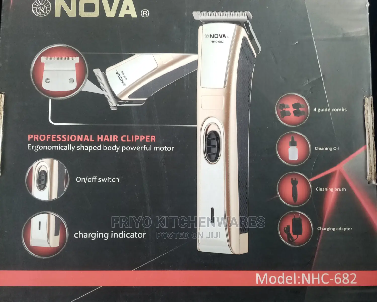 Professional Rechargeable Clipper