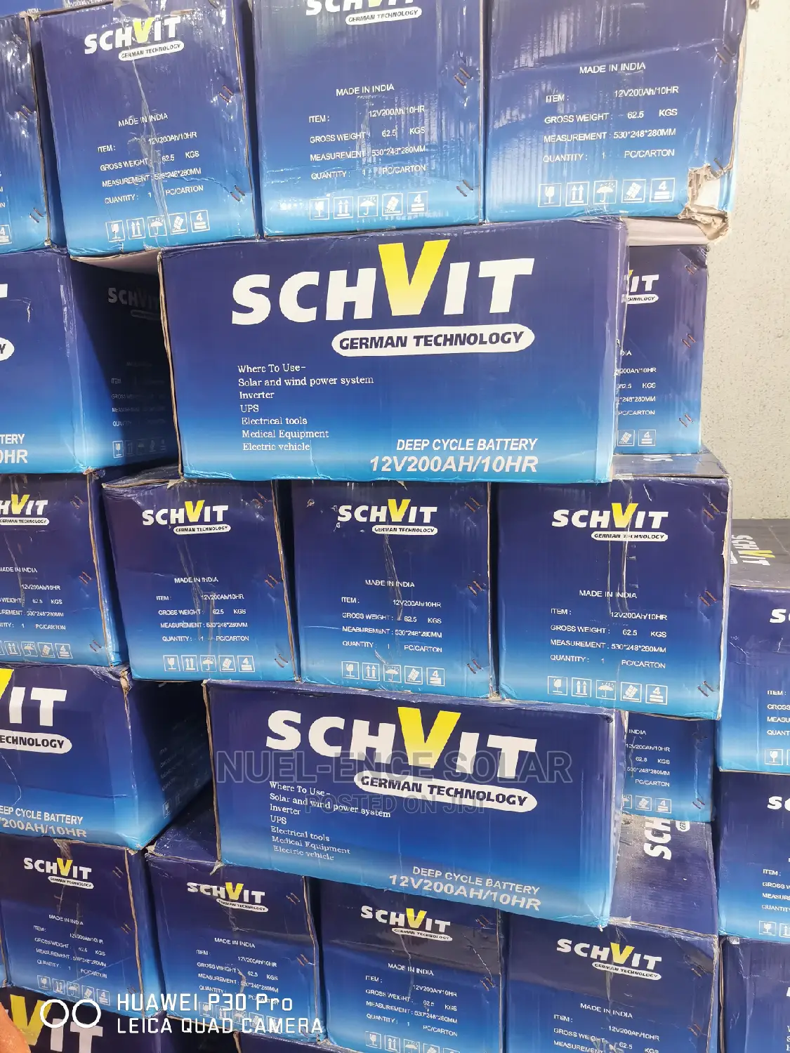 12v 200ah Schvit German Technology Battery
