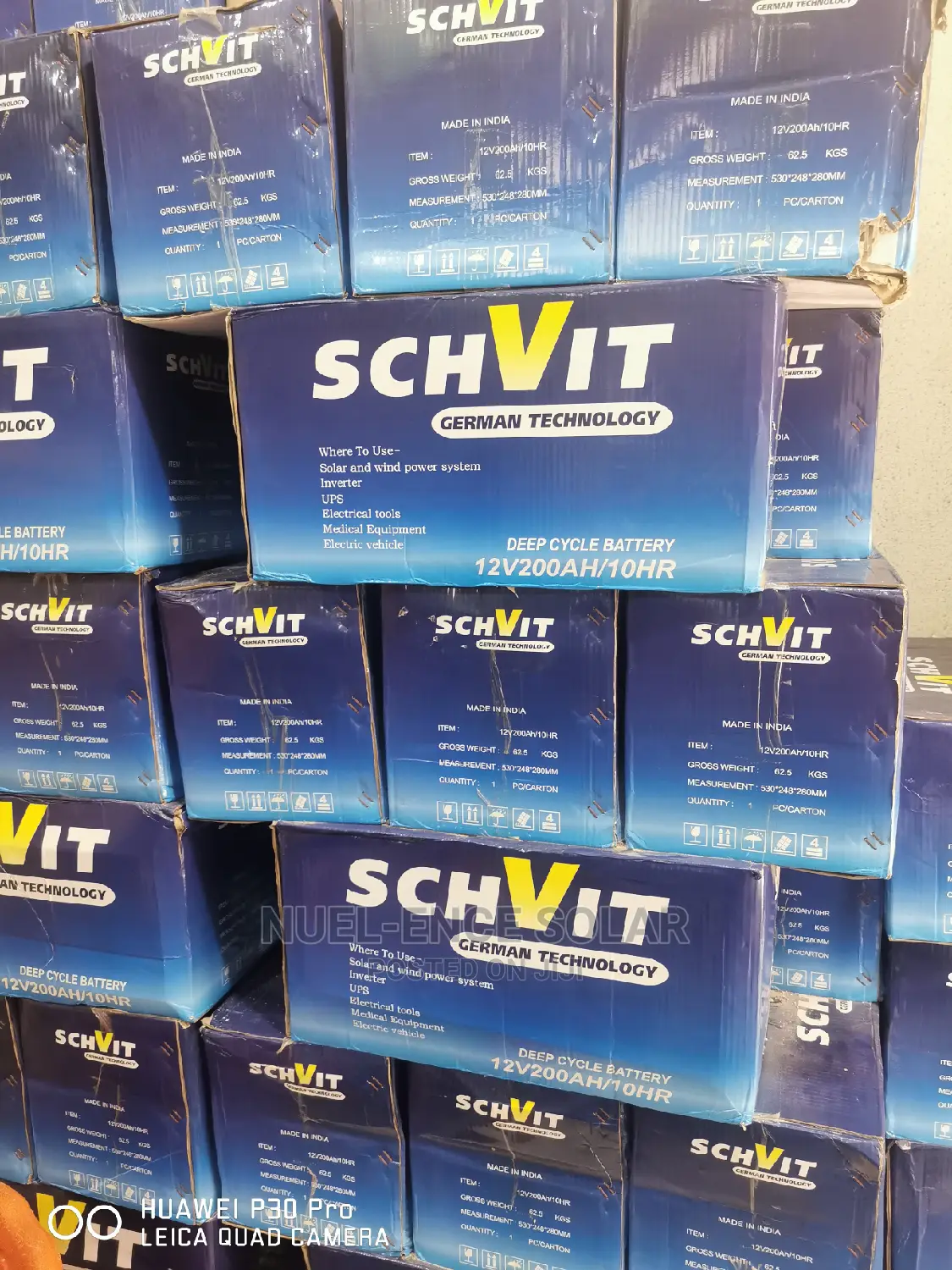 12v 200ah Schvit German Technology Battery