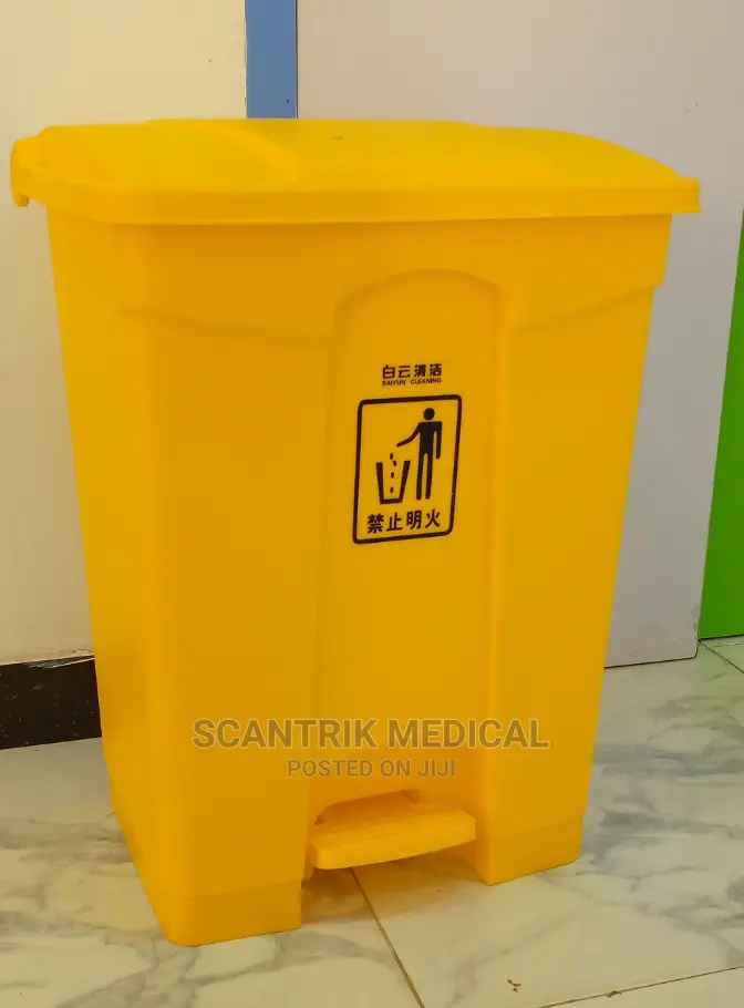 70 Liter Plastic Dustbin 70L Mobile Waste