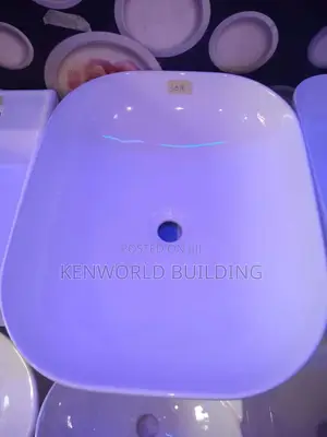 Quality Square Designed Ceramic Wash Hand Basin.