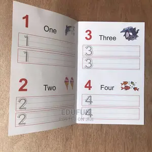 Alphabet and Number Write and Wipe Activity Book
