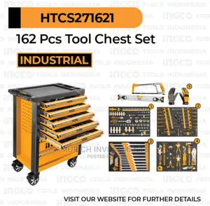 162pcs Mechanical Tool Chest Set INGCO HTCS271621