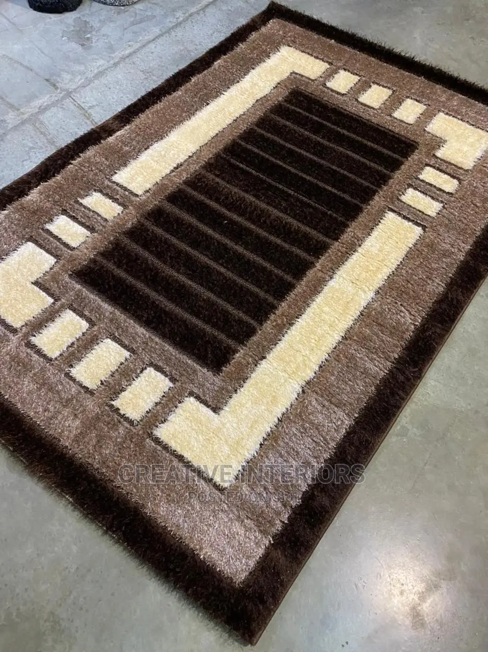 4 by 6 Shaggy Center Rugs