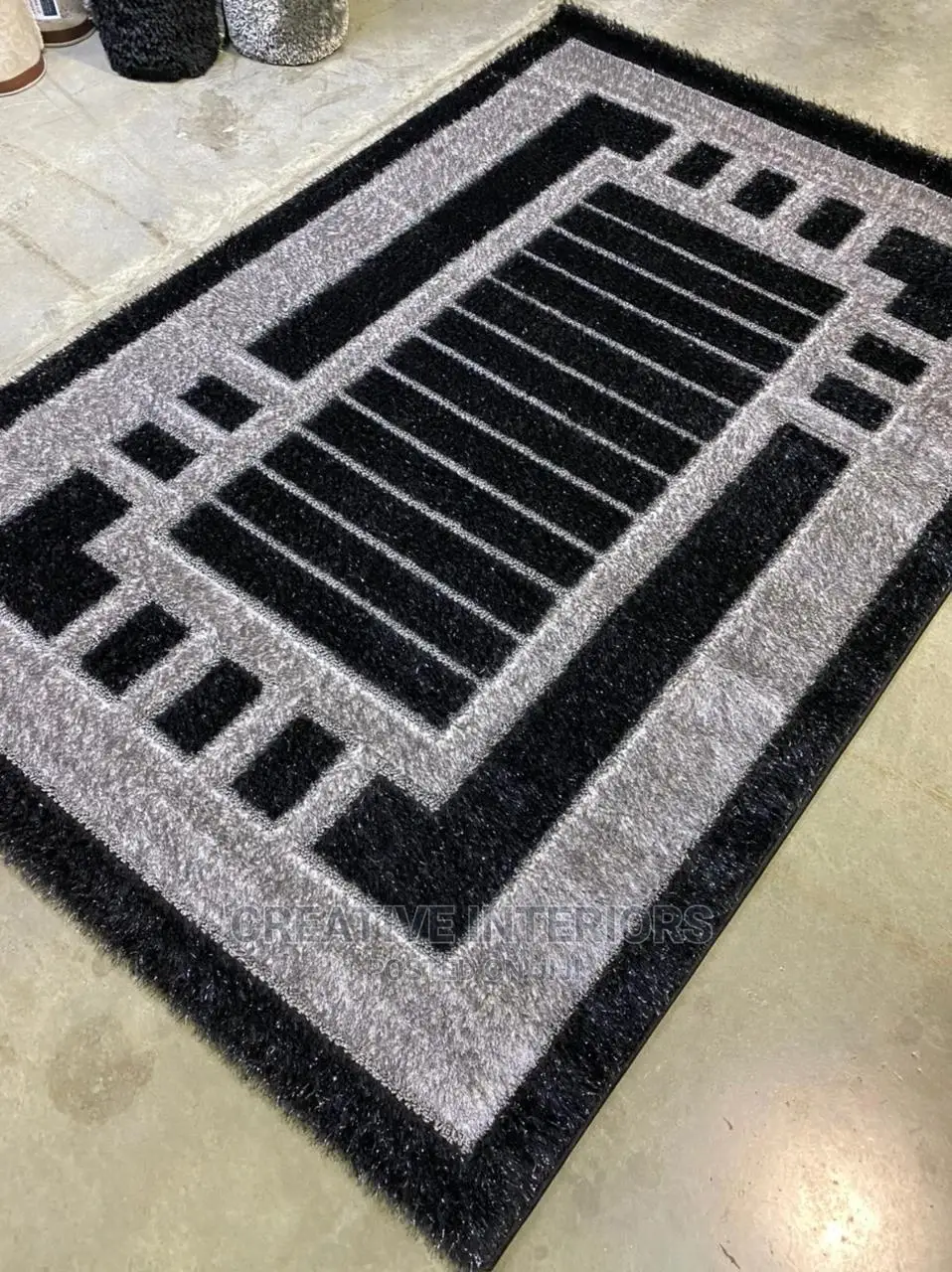 4 by 6 Shaggy Center Rugs