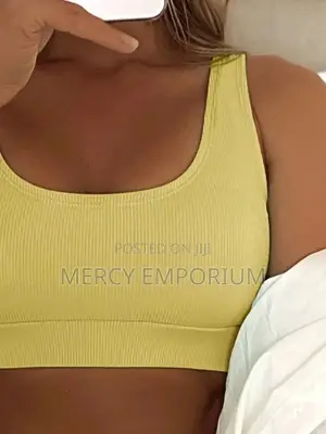 Solid Rib Bikini Swimsuit
