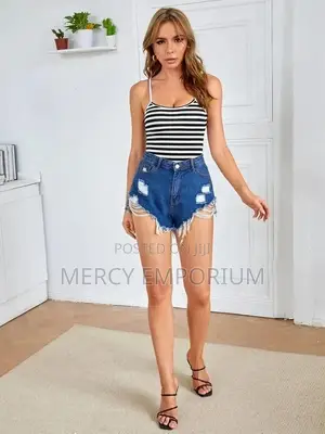Striped Cami Bodysuit