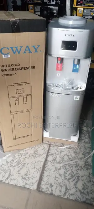 Cway Hot and Cold Water Dispenser With Fridge.