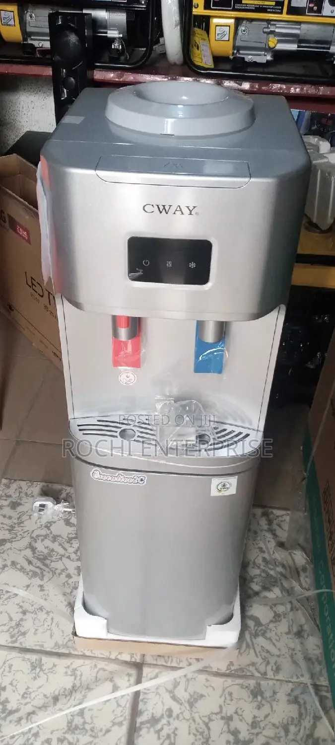 Cway Hot and Cold Water Dispenser With Fridge.